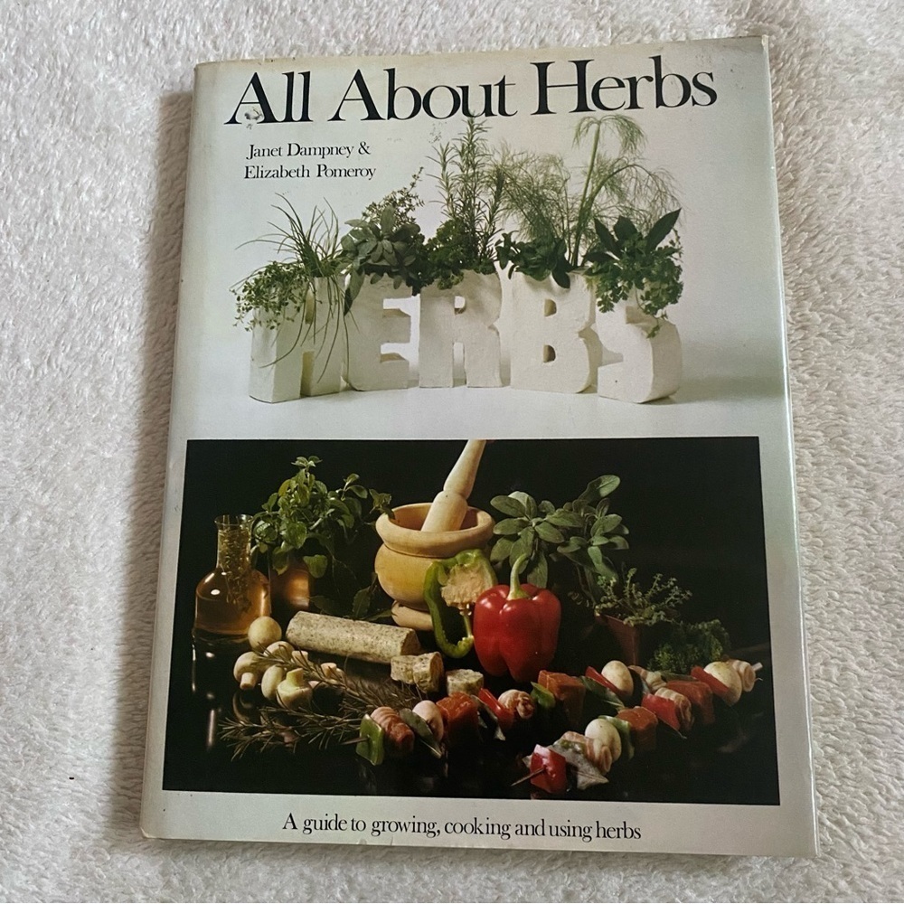 All about Herbs hardcover books 1977​​​​​​